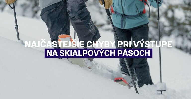 Najčastejšie chyby pri výstupe na pásoch