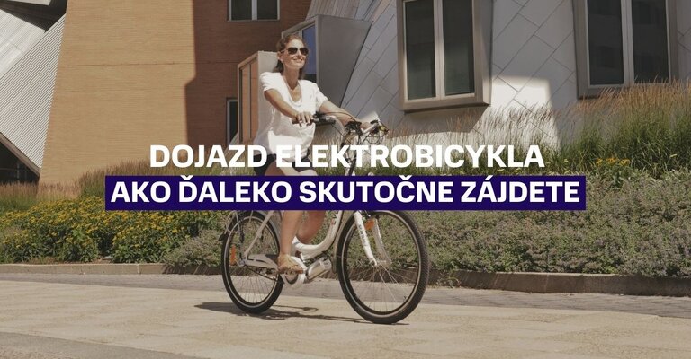 Dojazd elektrobicykla: Ako ďaleko skutočne zájdete a od čoho závisí sila motora?