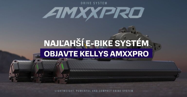 Najľahší elektorbicykel na svete: Objavte systém Kellys AMXXPRO