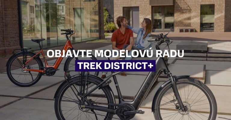 Objavte modelovú radu Trek District+: Mestský elektrobicykel bez starostí