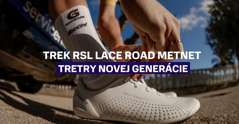 Trek RSL Lace Road METNET: Pretekárske tretry novej generácie