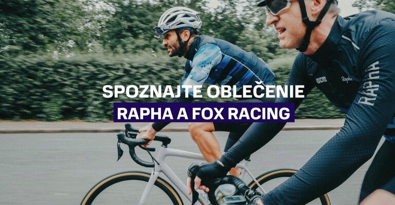 Spoznajte oblečenie Rapha a Fox Racing
