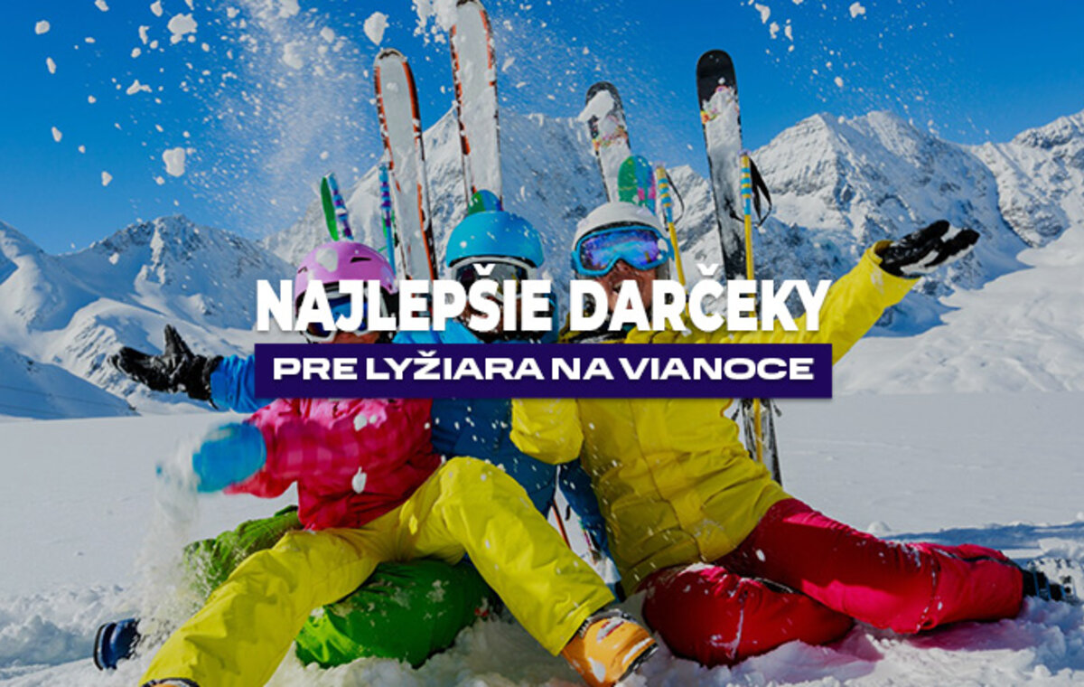 Najlepšie darčeky pre lyžiarov na Vianoce