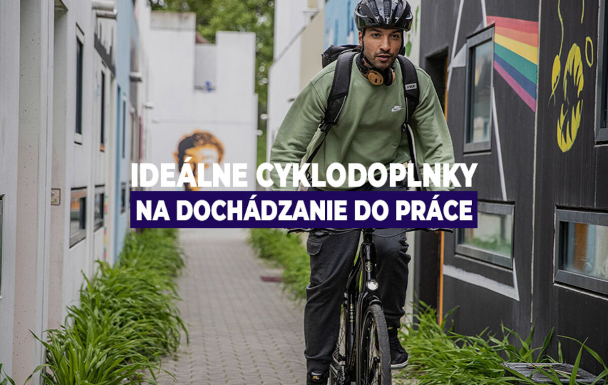 Ideálne cyklodoplnky na dochádzanie do práce