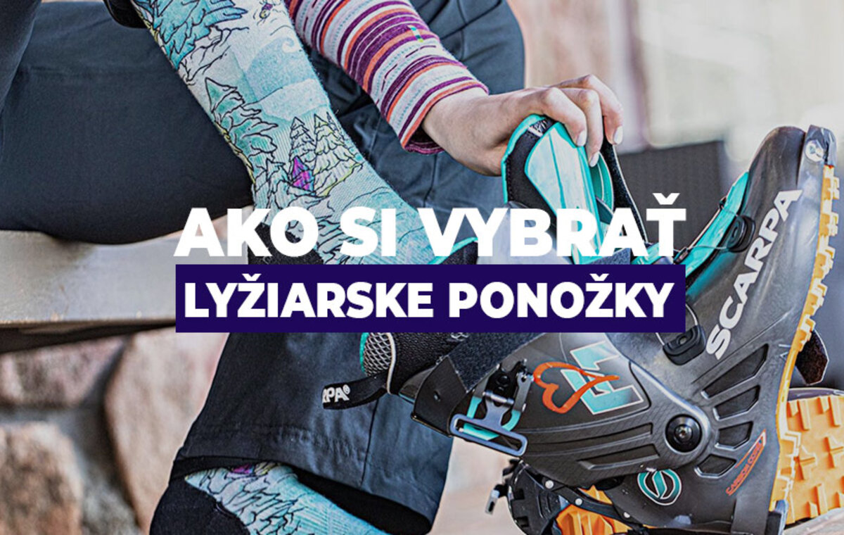 Ako si vybrať lyžiarske ponožky