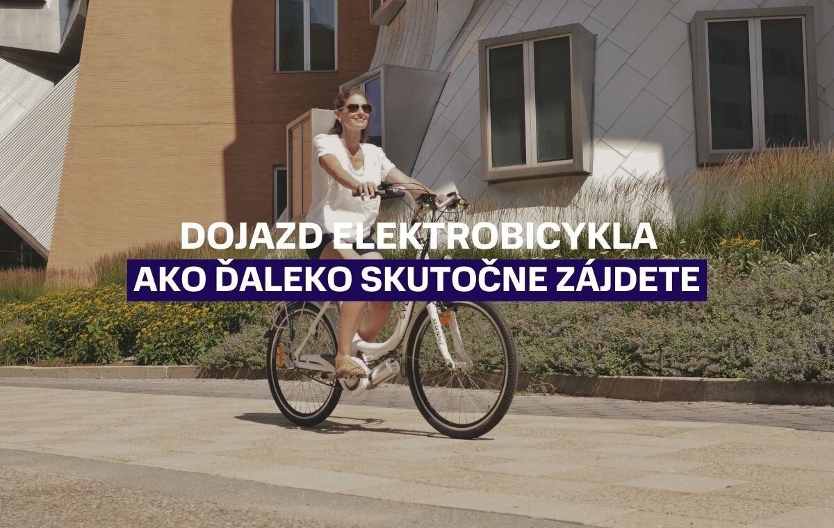 Dojazd elektrobicykla: Ako ďaleko skutočne zájdete a od čoho závisí sila motora?