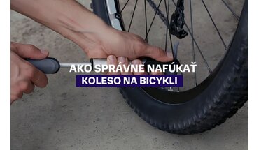 Ako nafúkať koleso na bicykli pre bezpečnú jazdu?