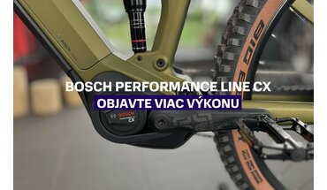 Bosch Performance Line CX ponúka až 120 Nm krútiaceho momentu