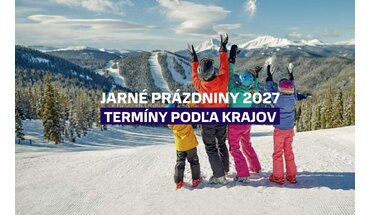 Jarné prázdniny 2027: Termíny po krajoch a návod na dokonalú rodinnú lyžovačku
