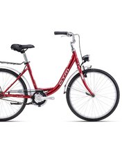 Bicykel CTM Sandra Červená / Strieborná 2025 M