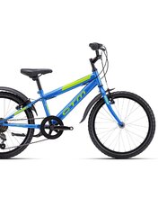 Bicykel CTM Scooby 1.0 Matná Modrá Perleť / Zelená 2025 20"