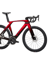 Testovaný bicykel Trek Madone SLR 7 Gen 7 Metallic Red Smoke to Red Carbon Smoke 2024 54 cm