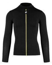 Cyklistický dres Assos Spring Fall LS Skin Layer Black XL