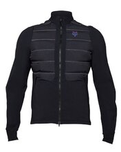Cyklistická bunda Fox Racing Flexair Fire Hybrid Lunar Black L