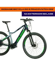 Elektrobicykel Crussis e-Cross 9.7 S Black/Green E 2022 M