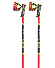 Lyžiarske palice Leki WCR SL 3D Bright Red/Black/Neonyellow 120 cm