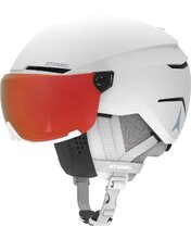 Lyžiarska prilba Atomic Savor Visor Photo White Heather M (55-59 cm)