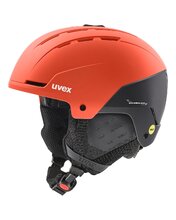 Lyžiarska prilba Uvex Stance MIPS Fierce Red/Black Matt 51-55 cm