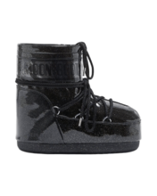 Snehule Moon Boot Icon Low Glitter Black 36-38