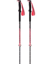 Skialpové palice Dynafit Tour Vario Pole Fluo Coral 105-145 cm