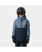 Lyžiarska bunda Helly Hansen Juniors' Traverse Jacket Navy 158