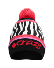 Čiapka Crazy Idea Cap Visual Black Zebra uni