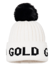 Čiapka Goldbergh Hodd Beanie Cream/Black uni
