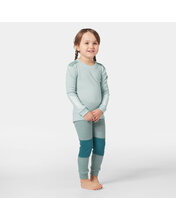 Detský funkčný set Helly Hansen Kid Lifa Merino Green Mist 116