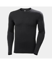 Funkčné tričko Helly Hansen LIFA® Merino Midweight Crew Base Layer Black M