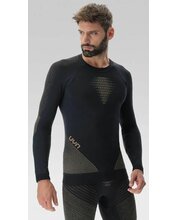 Funkčné tričko UYN Fusyon Cashmere Shiny 2.0 Uw Shirt Long Sleeve Round Neck Celebrity Gold L/XL