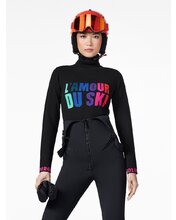 Sveter Goldbergh Amour long sleeve knit sweater Black M