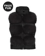 Vesta Goldbergh Chic Bodywarmer Faux Black S