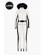 Overal Goldbergh Parry Long Ski Suit Faux Border Snow White XL
