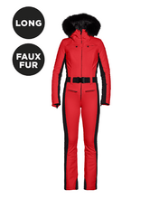 Zimný overal Goldbergh Parry Ski Suit Faux Border Long Flame XS