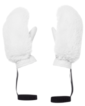 Rukavice Goldbergh Hill Mittens Cream 7,5