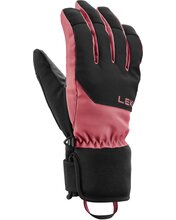 Lyžiarske rukavice Leki Bird Junior Black/Rosé 6