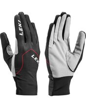 Rukavice Leki Nordic Skin Black/Red/Graphite 9,5