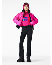 Tričko Goldbergh Le Coeur long sleeve tee passion pink S