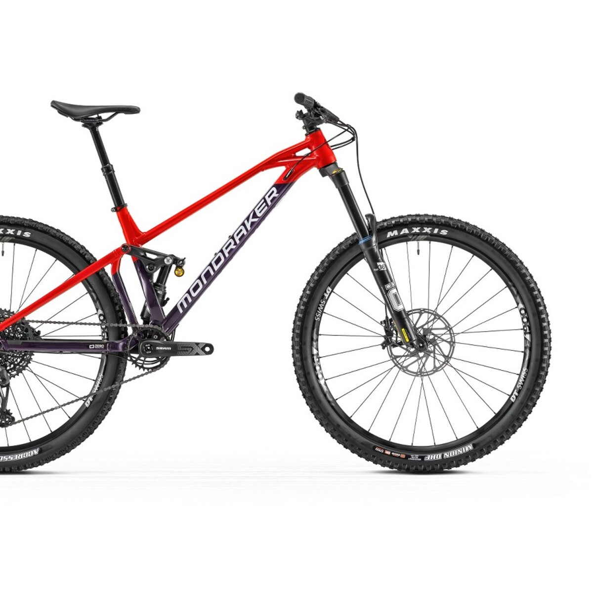 Mondraker FOXY R Bike - Deep Purple-Flame Red