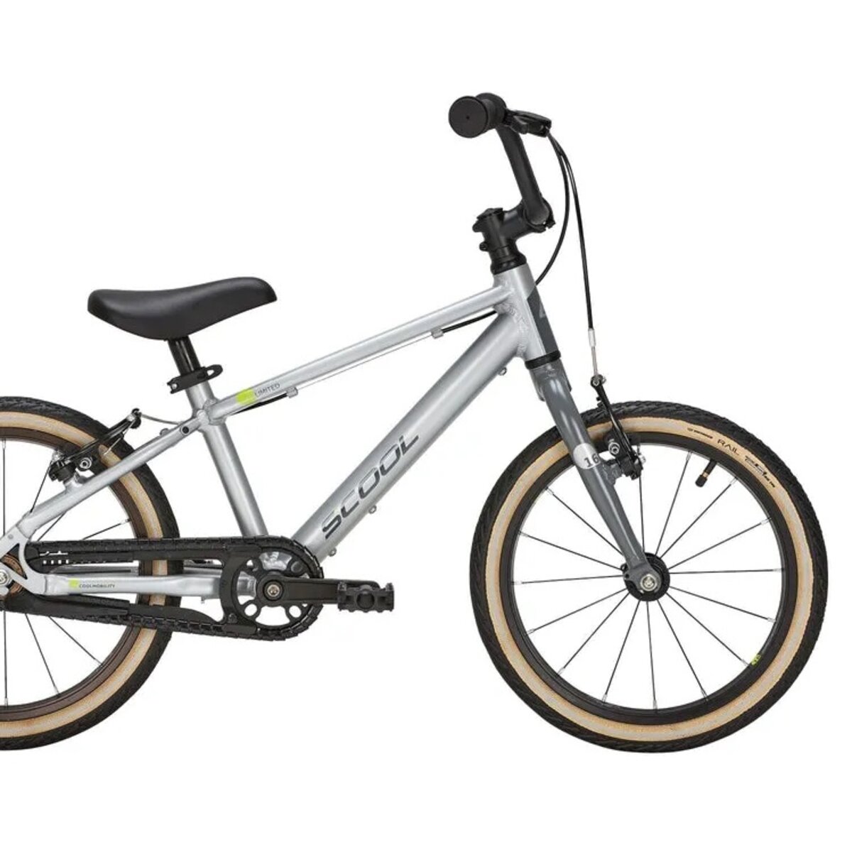 Bicykel SCOOL Limitovaná Edícia 16 Grey | Najsport.sk