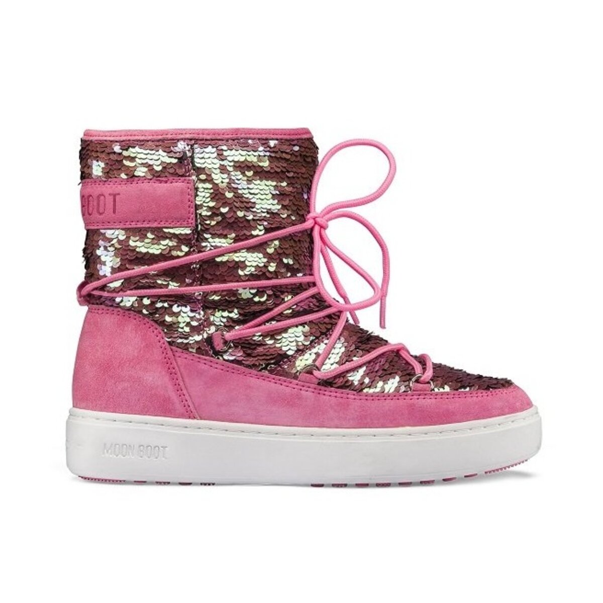 Snehule Moon Boot Pulse Mid Jr Girl Disco Fucsia Najsport.sk