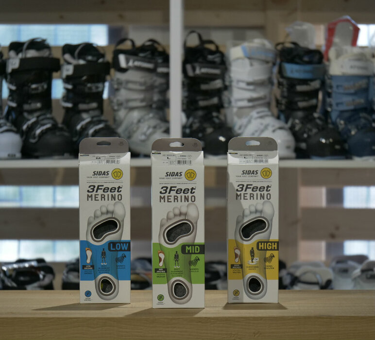 Chránič chodidla Sidas On Skin Foot Protector X3