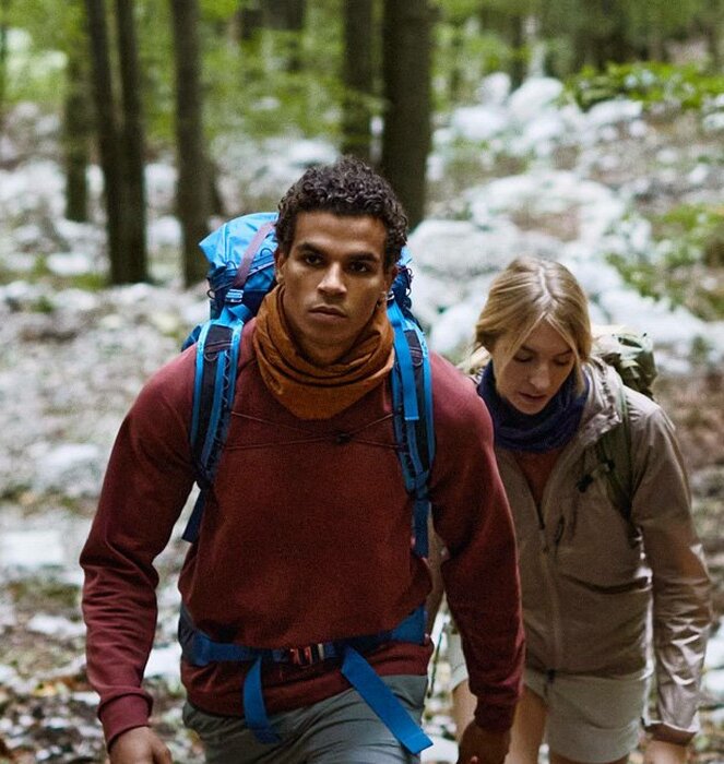 Nákrčník Buff polar montain new jung frau grey