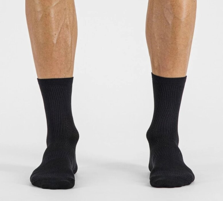 Ponožky Sportful Merino Wool 18 Sock Black