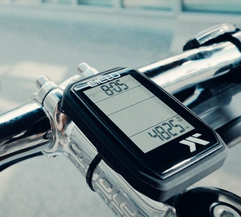 Cyklopočítač CicloSport Protos 213 červený