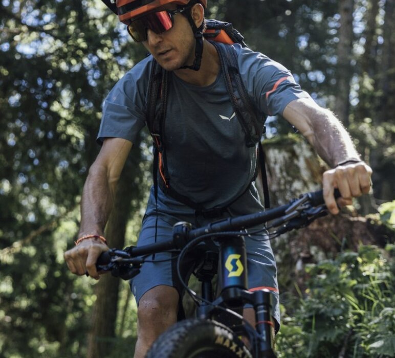 Tričko Salewa Solidlogo Dry M Heather Grey