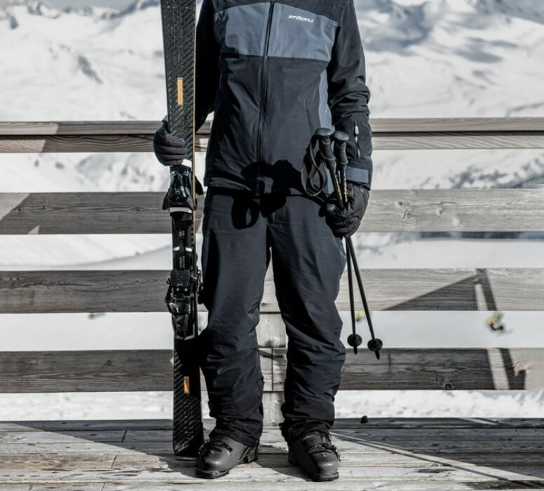 Lyžiarske Nohavice Stöckli Race black
