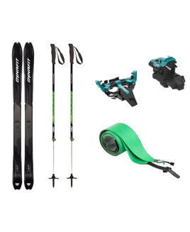 Skialpový set Blacklight 95 + L2 Skin + Blacklight Binding + Tour Alu 2