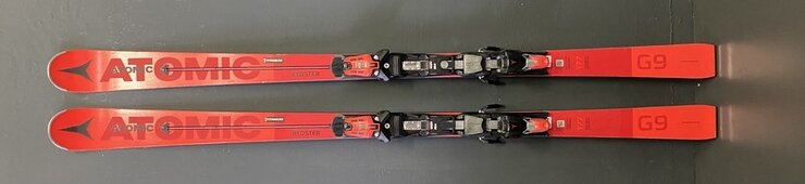 Testované lyže Atomic Redster G9 19/20