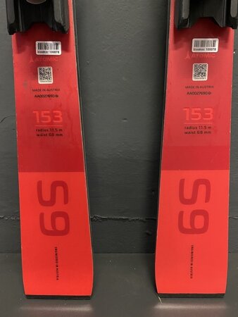 Bazárové lyže Atomic Redster S9 19/20 2. Akosť